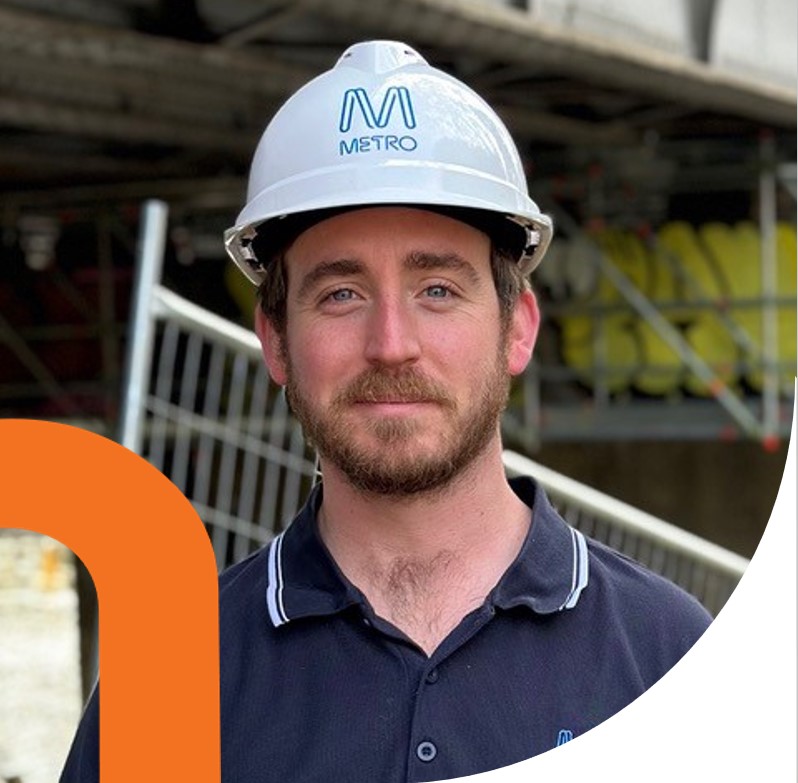 Project Manager at a rail construction site