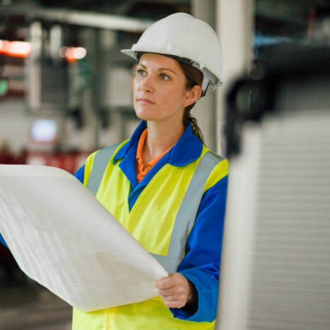 Female engineer